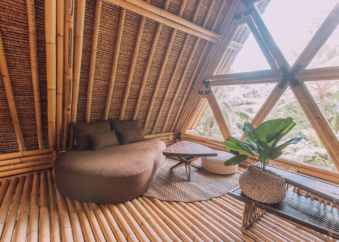 Hideout Eco Bamboo House Bali ヴィラ