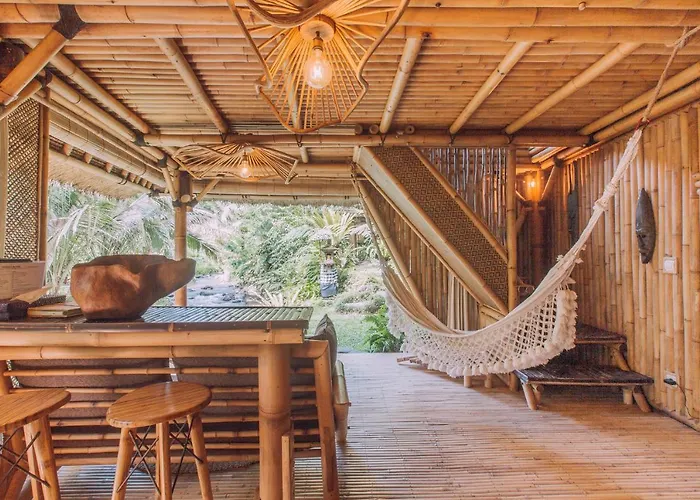 ヴィラ Hideout Eco Bamboo House Bali サイドメン