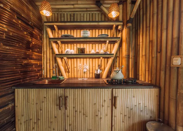 ヴィラ Hideout Eco Bamboo House Bali サイドメン