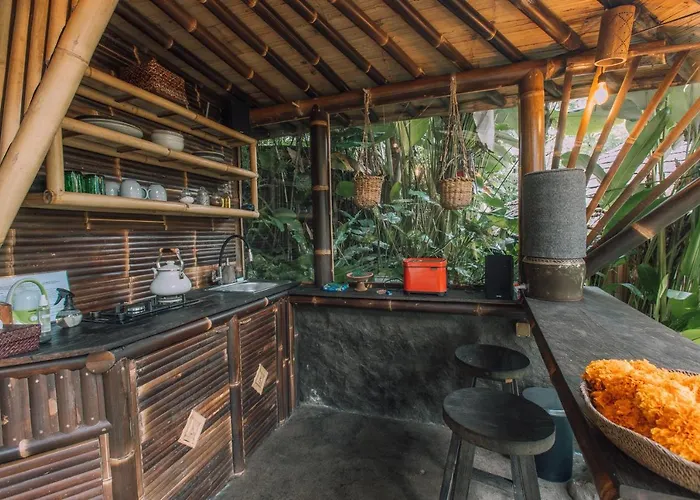 Hideout Eco Bamboo House Bali Sidemen (Bali)