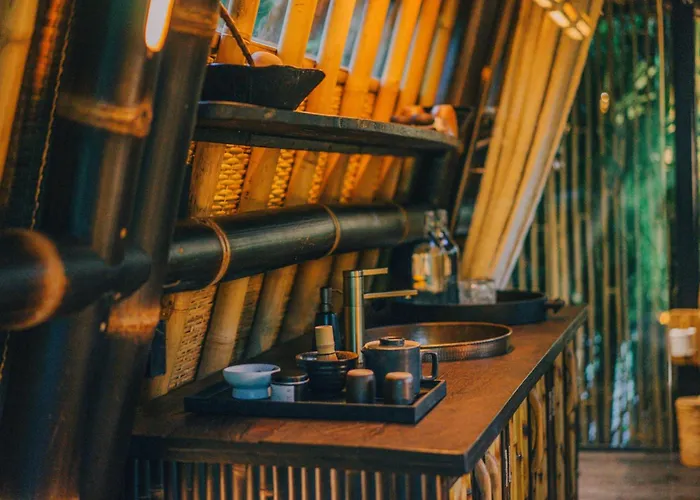 ヴィラ Hideout Eco Bamboo House Bali *