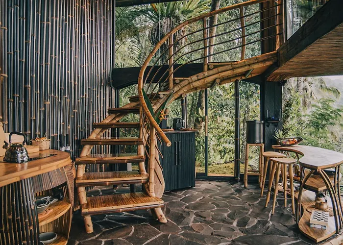 ヴィラ Hideout Eco Bamboo House Bali サイドメン
