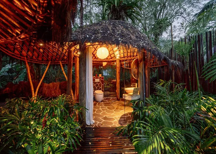 Hideout Eco Bamboo House Bali サイドメン