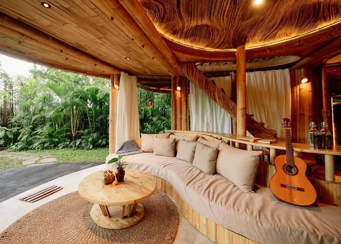 Hideout Eco Bamboo House Bali サイドメン