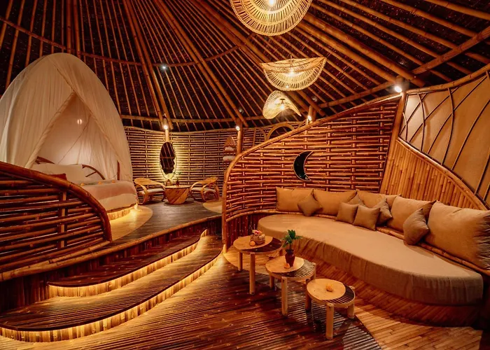 Hideout Eco Bamboo House Bali Villa *