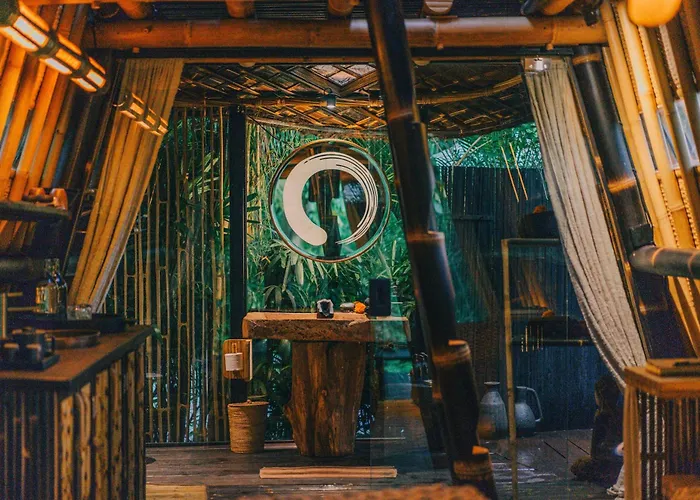 Hideout Eco Bamboo House Bali Villa Sidemen (Bali)