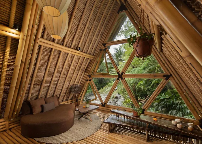 ヴィラ Hideout Eco Bamboo House Bali *