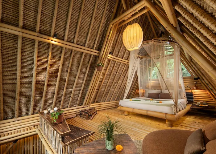 ヴィラ Hideout Eco Bamboo House Bali サイドメン