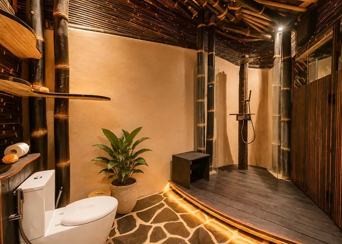 Villa Hideout Eco Bamboo House Bali