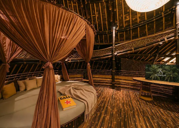 ヴィラ Hideout Eco Bamboo House Bali *