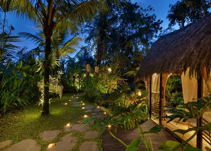 Villa Hideout Eco Bamboo House Bali