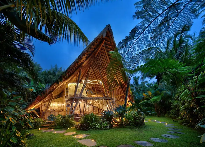 Hideout Eco Bamboo House Bali Villa Sidemen (Bali)