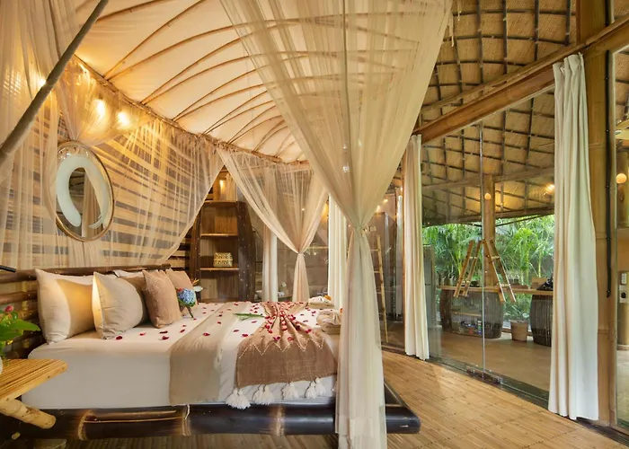 Hideout Eco Bamboo House Bali Sidemen (Bali)
