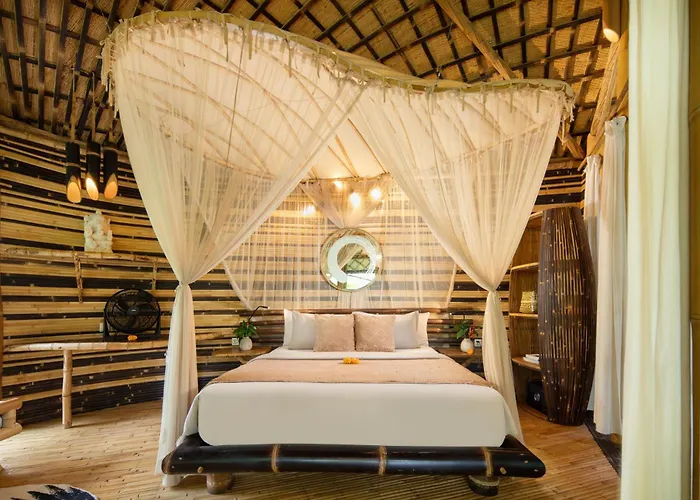 Villa Hideout Eco Bamboo House Bali