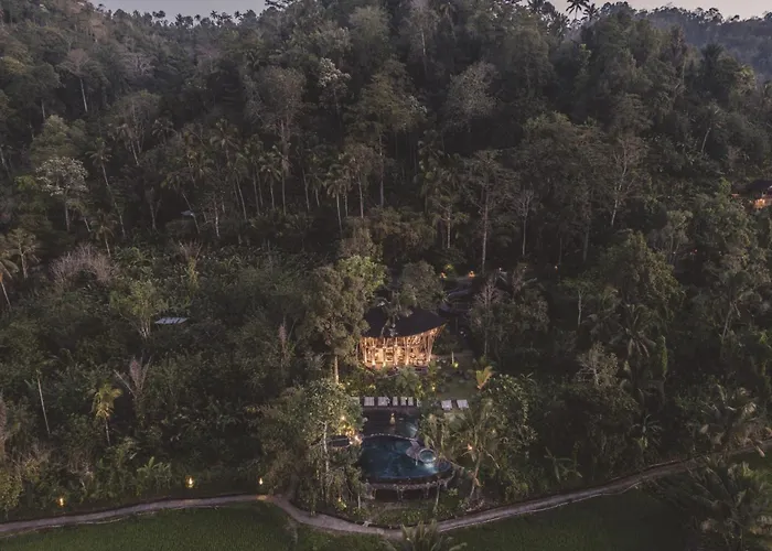 Villa Hideout Eco Bamboo House Bali