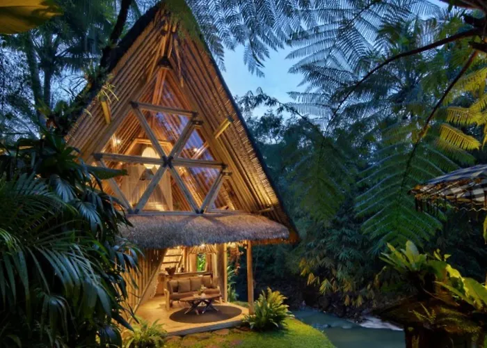 Villa Hideout Eco Bamboo House Bali *