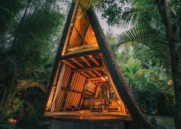Hideout Eco Bamboo House Bali Sidemen (Bali)