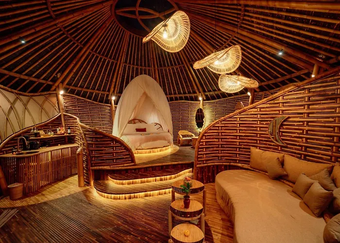 Hideout Eco Bamboo House Bali Villa Sidemen (Bali)