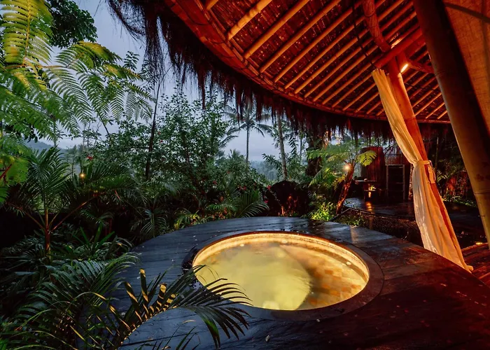 Hideout Eco Bamboo House Bali Villa *
