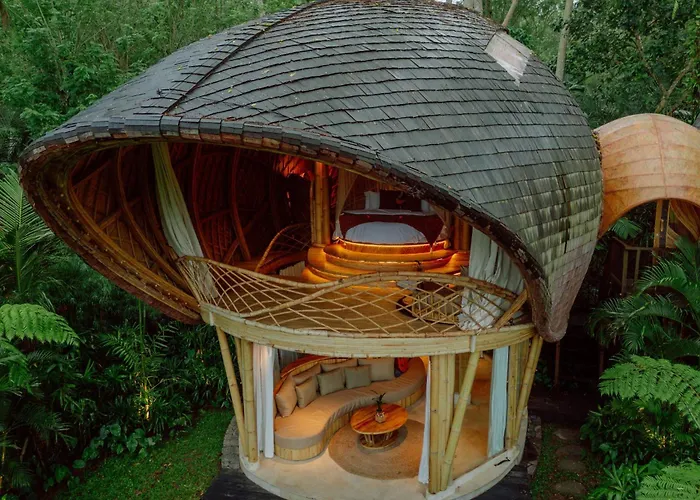 Hideout Eco Bamboo House Bali Villa Sidemen (Bali)