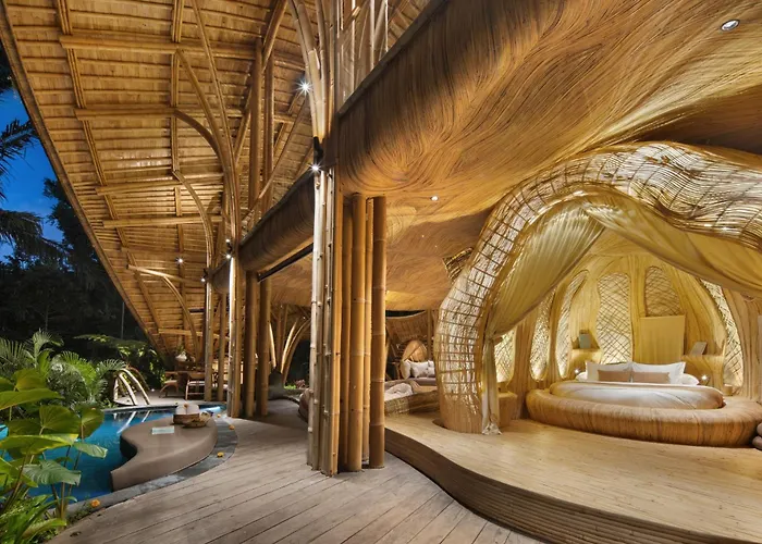 Hideout Eco Bamboo House Bali Villa Sidemen (Bali)