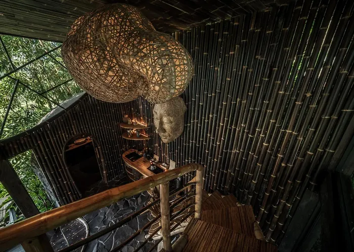 Villa Hideout Eco Bamboo House Bali